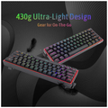 Redragon K617 Fizz 60% RGB Red Switches (Black)