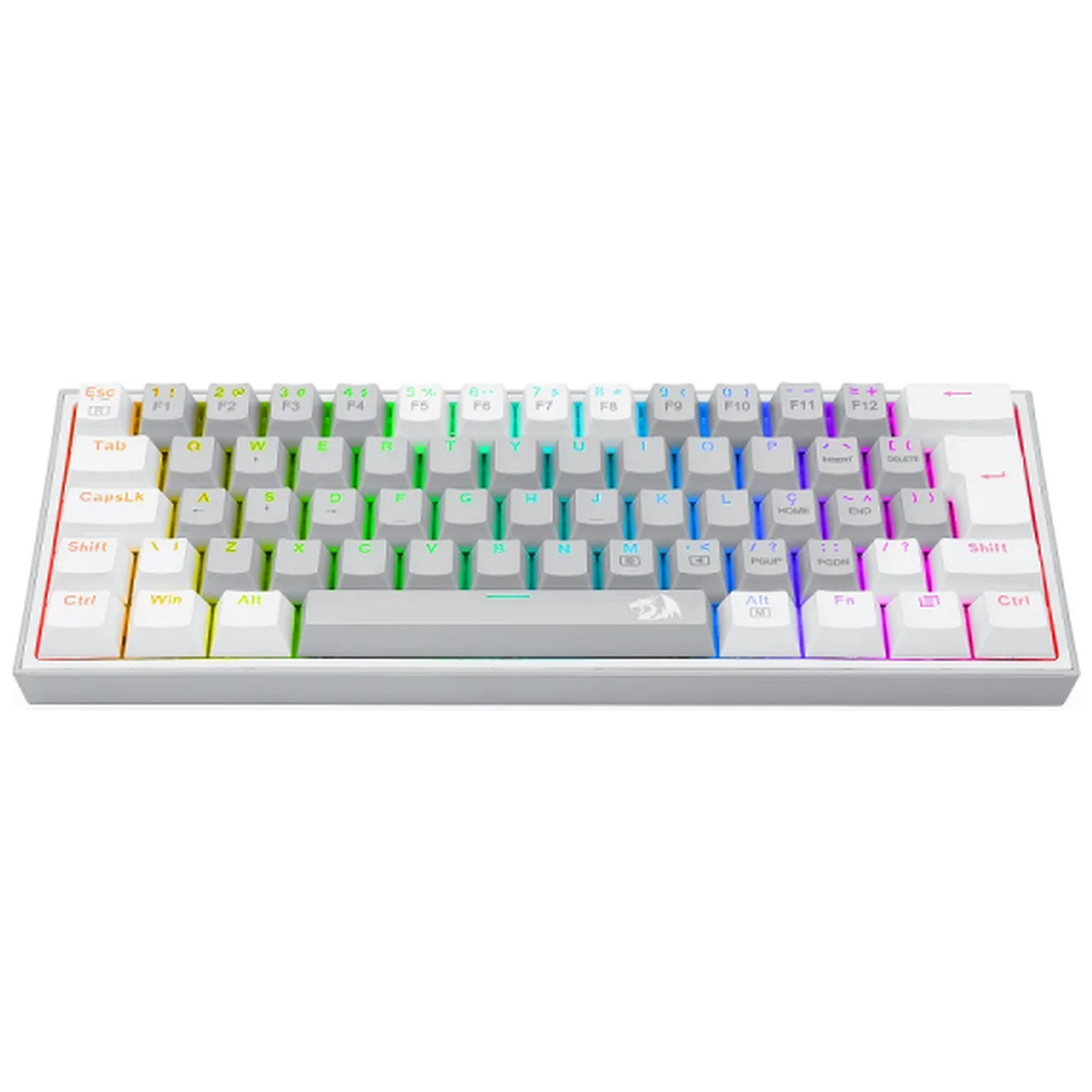 Redragon K617 Fizz 60% RGB Red Switches (Gray/White)