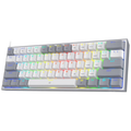 Redragon K617 Fizz 60% RGB Red Switches (White/Gray)