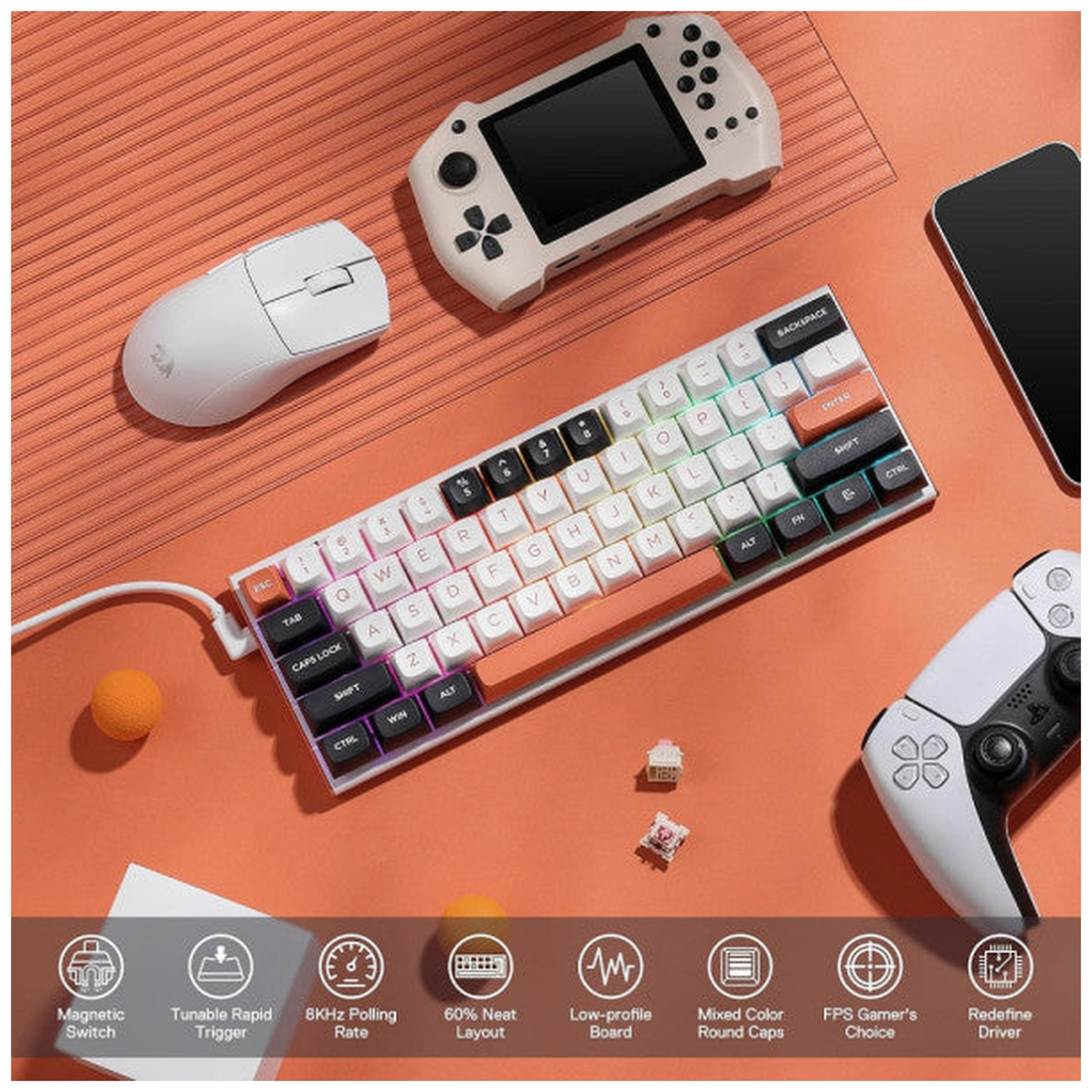 Redragon K683 Rapid Trigger Magnetic Switch
