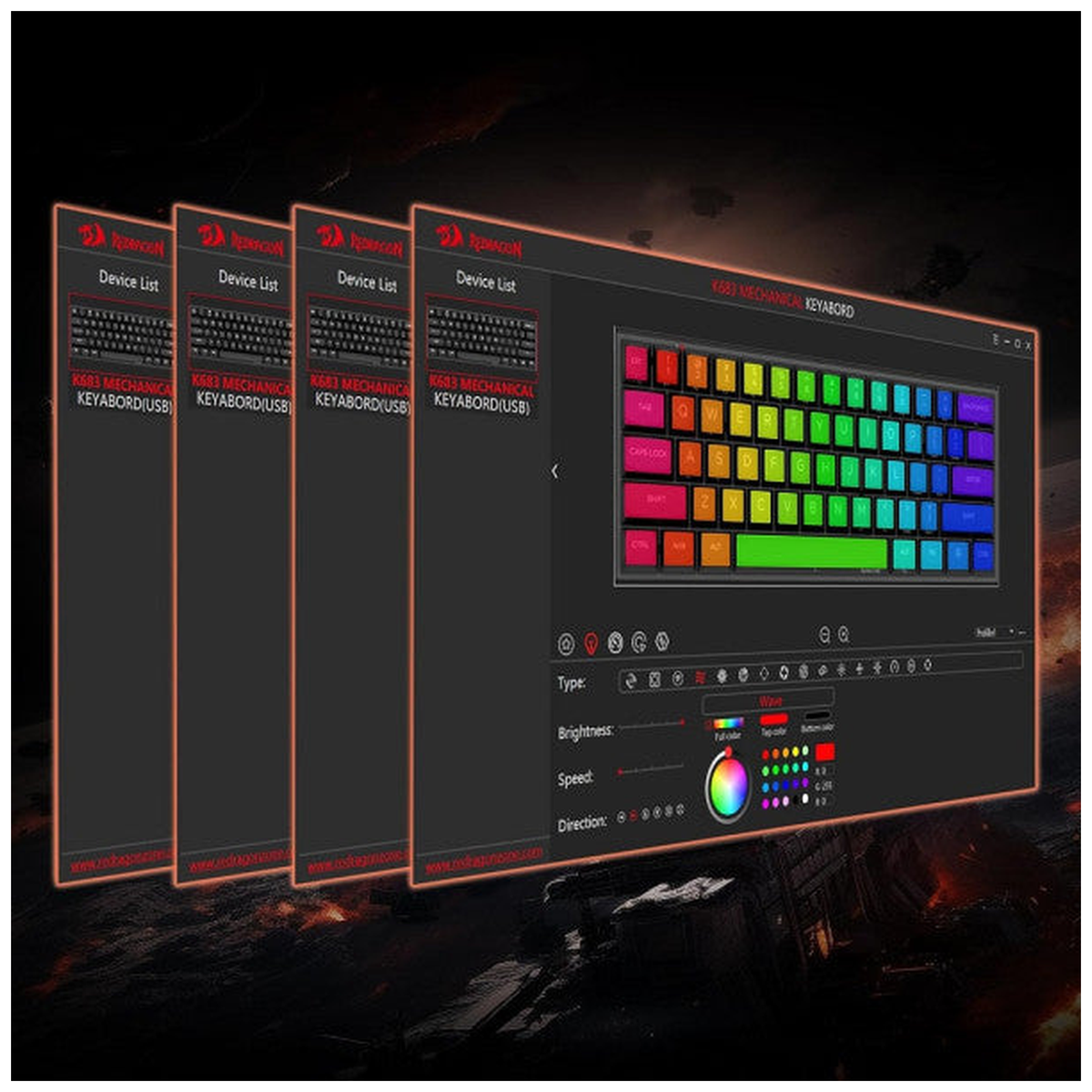 Redragon K683 Rapid Trigger Magnetic Switch
