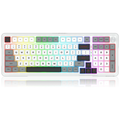 Redragon K688 Pro Wireless Mechanical Keyboard (White/Gray/Black)
