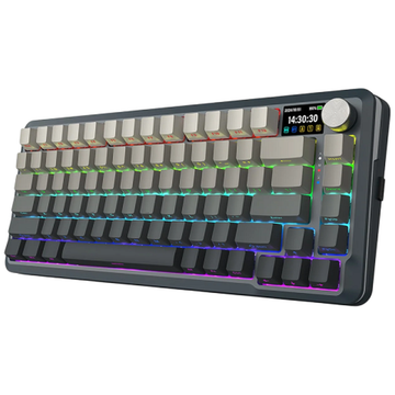 Redragon K708 Pro LCD Wireless Mechanical Keyboard (Gradient Gray)