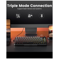 Redragon K708 Pro LCD Wireless Mechanical Keyboard (Gradient Gray)