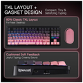 Redragon K728 Antonium Pro Wireless Mechanical Keyboard (Tide Pink)