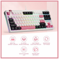 Redragon K729 OTIM Mechanical Keyboard (White/Black/Pink)