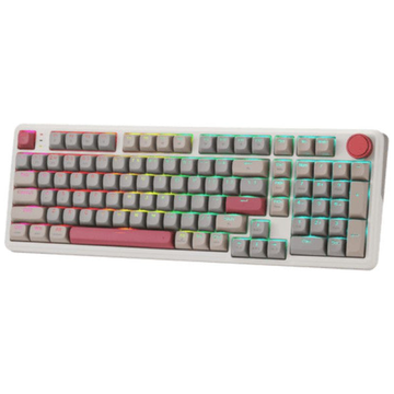 Redragon K768 Tri-mode Wireless Gasket RGB Gaming Keyboard, (Retro Cocoa)