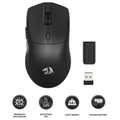 Redragon M919 Tri-mode 8k Gaming Mouse (BLACK)
