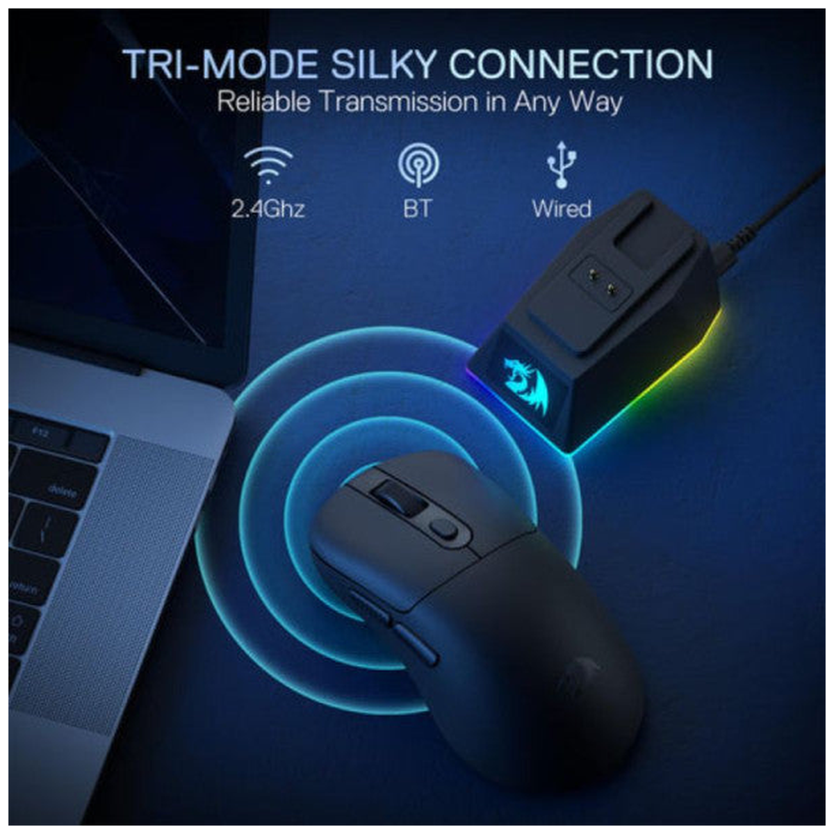Redragon M998 STD Tri-mode Gaming Mouse