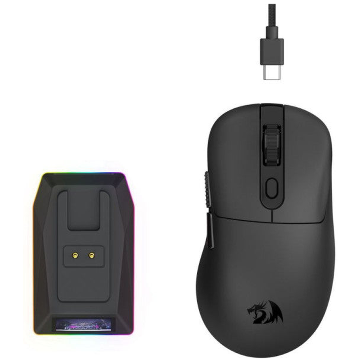 Redragon M998 Ultra Tri-mode 8k Gaming Mouse (LCD)