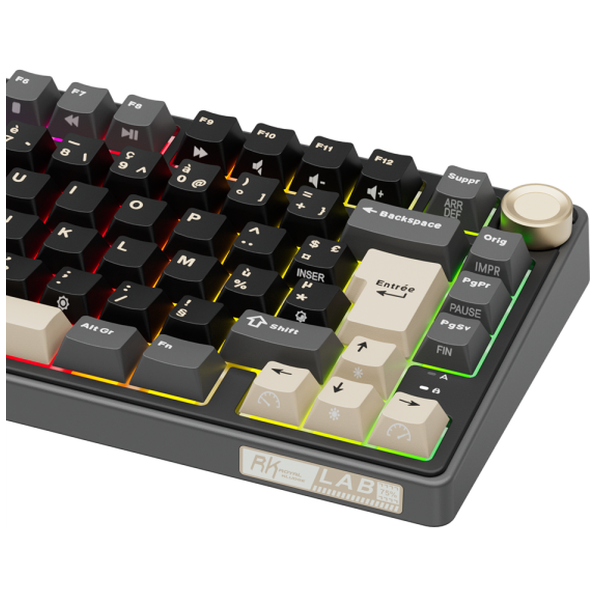 Royal Kludge R75 Phantom - K Silver Switch (FR Azerty)