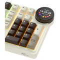 Royal Kludge RK N99 Mocha Grey - Beige Switch (US Qwerty)