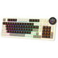 Royal Kludge RK N99 Mocha Grey - Violet Switch (US Qwerty)