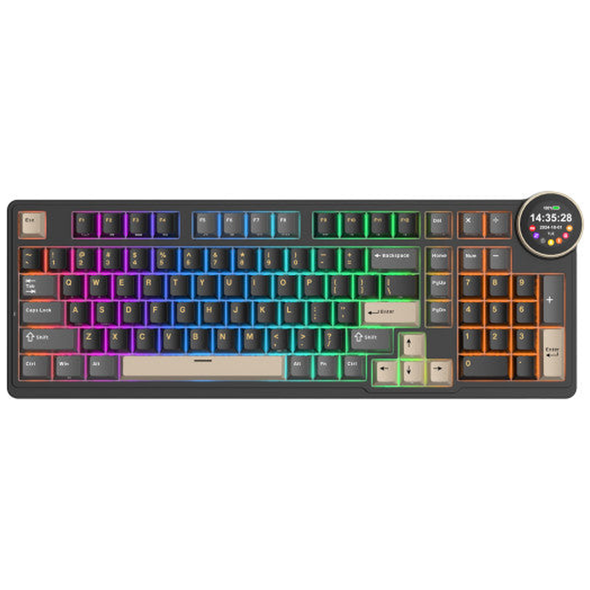 Royal Kludge RK N99 Phantom - Beige Switch (US Qwerty)