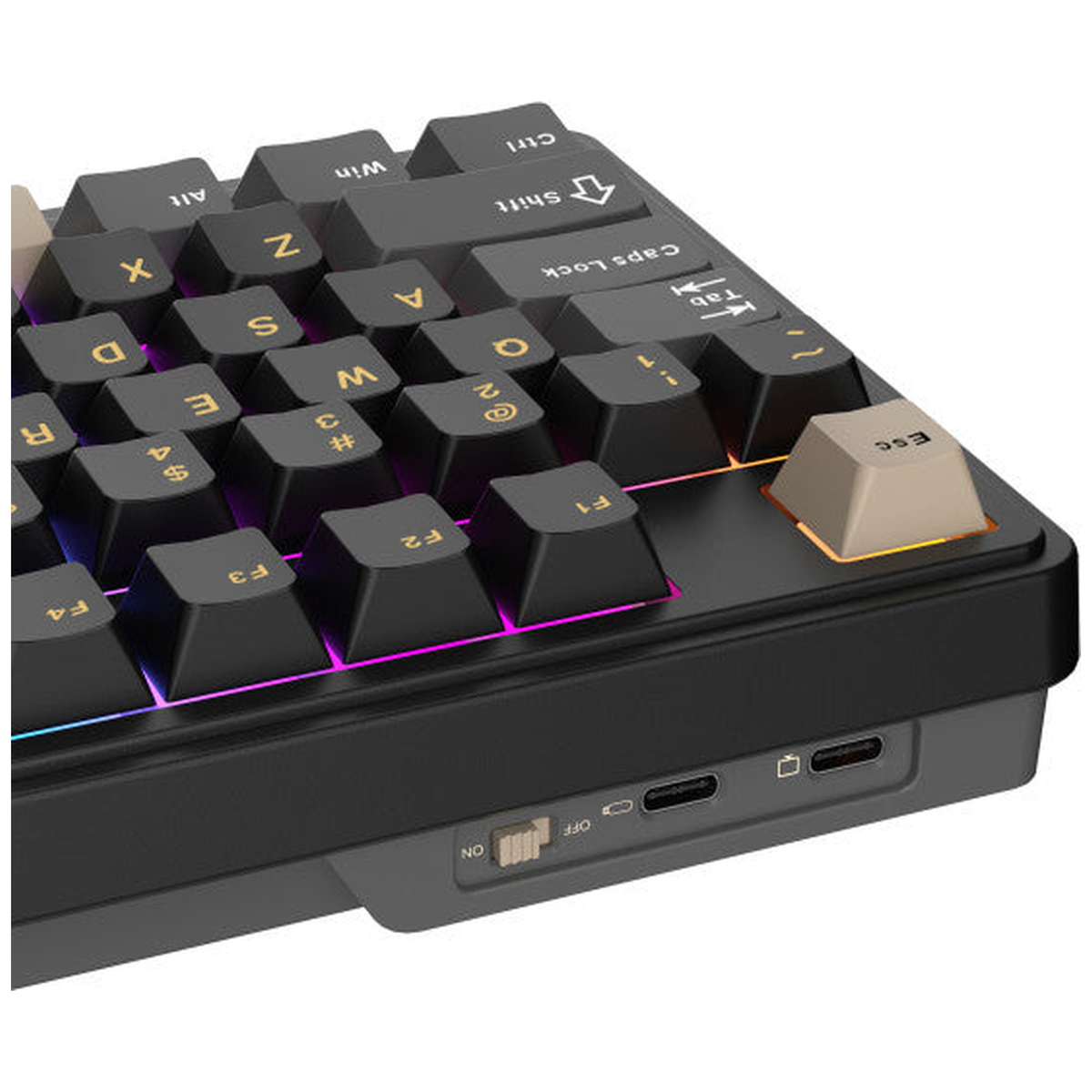 Royal Kludge RK N99 Phantom - Beige Switch (US Qwerty)