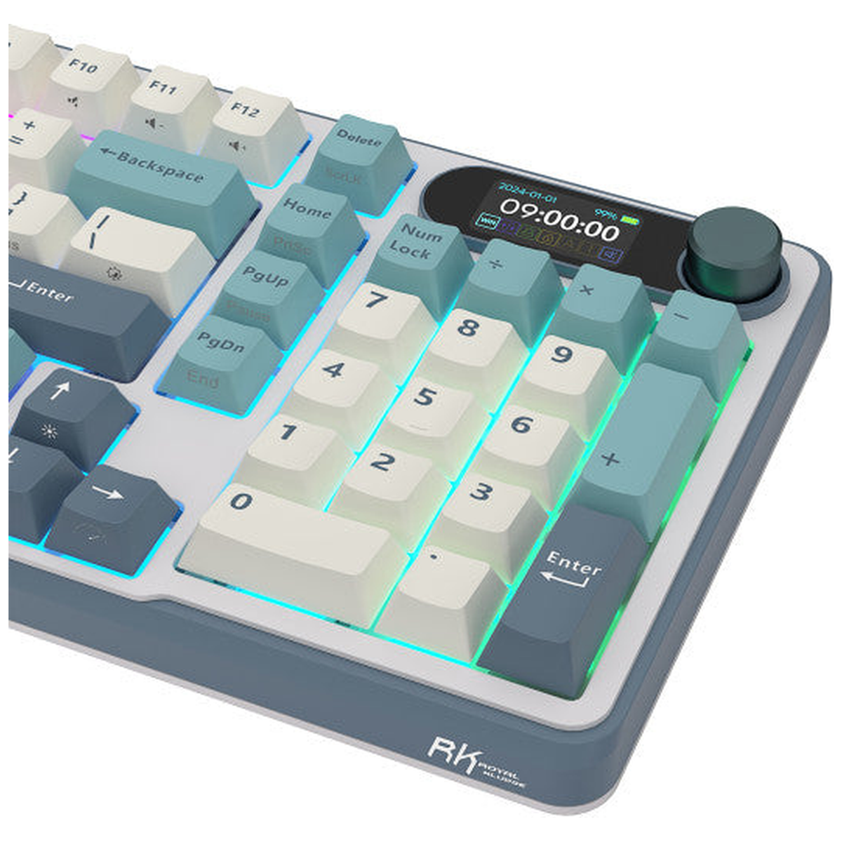 Royal Kludge RK-S98 Light Cloud - Beige Switch (US Qwerty)