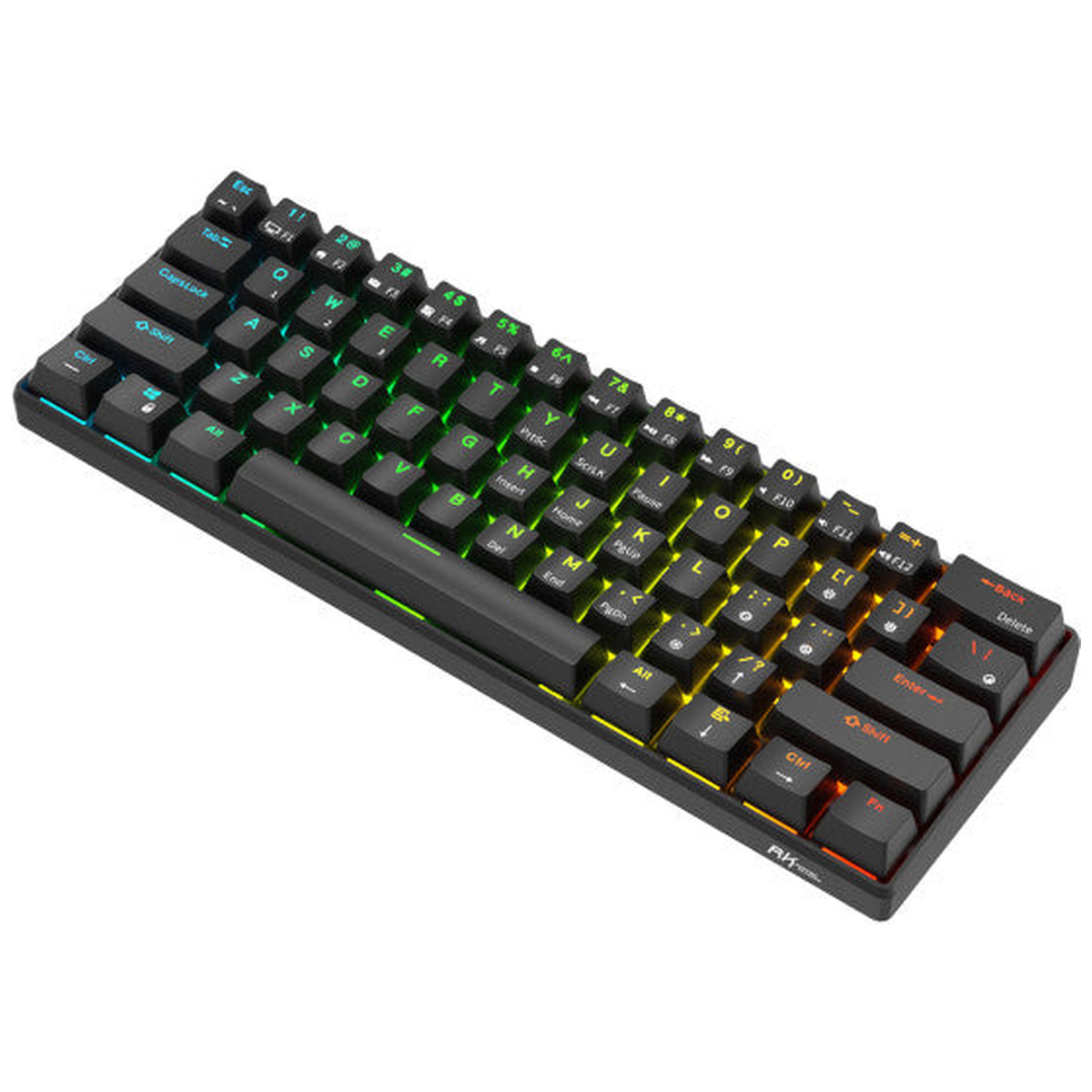 Royal Kludge RK61 Black - Red Switch (US Qwerty)