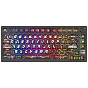 Royal Kludge RKM75 HE Hephaestus - Mint Switch (UK Qwerty)