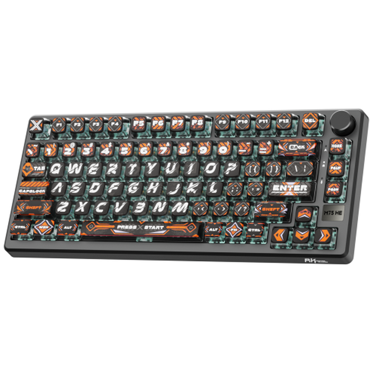 Royal Kludge RKM75 HE Hephaestus - Mint Switch (UK Qwerty)