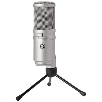 SUPERLUX E205U USB MICROPHONE STUDIO USB AVEC SUPPORT DE TABLE INCLUS