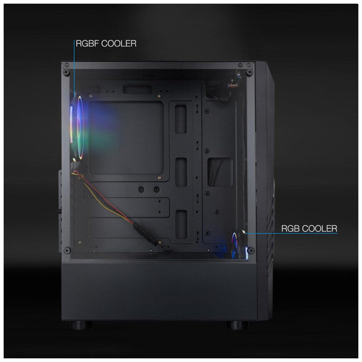 TooQ TQGCC102-B BIOHAZARD Black