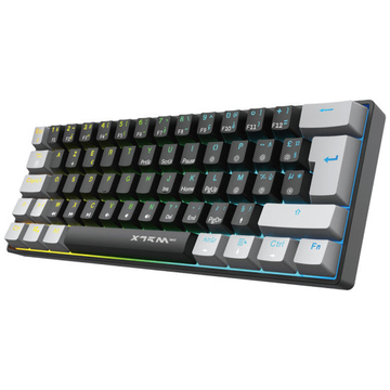XTRMLAB Vortex Mini Black/Light Grey (Red Switch)