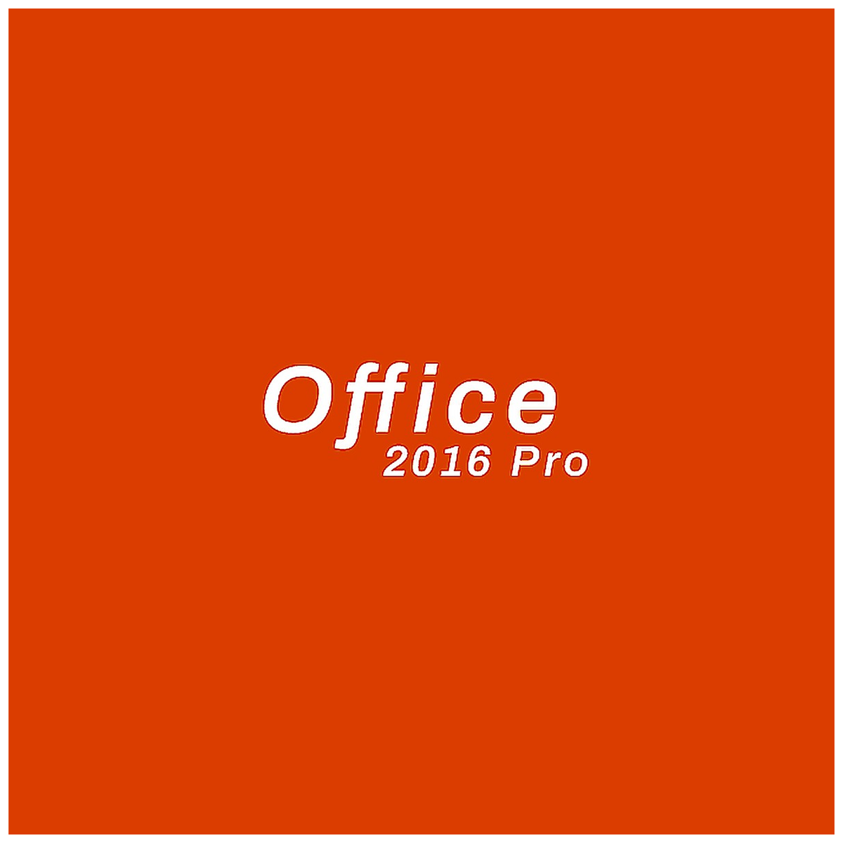 Microsoft Office 2016 Professionnel Plus - Clés Officielles Boîte 1 PC