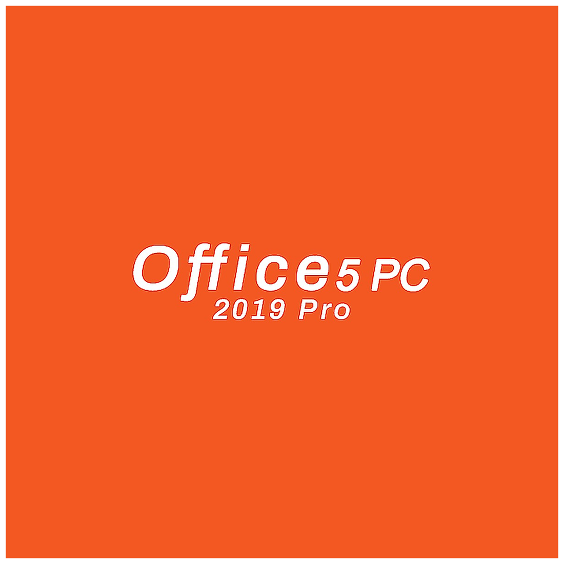 Microsoft Office 2019 Professionnel Plus - 5 Clés Officielles Boîte