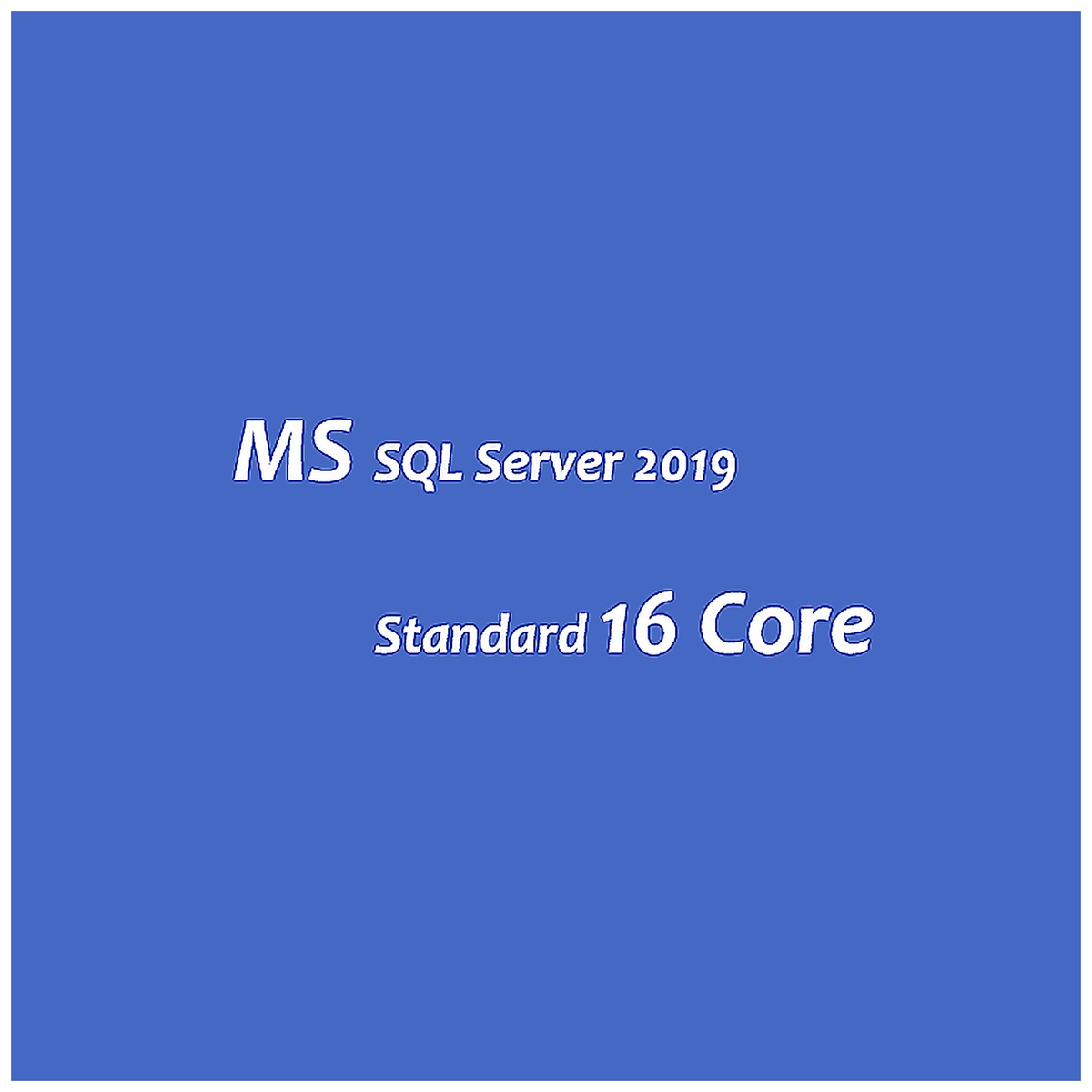 Microsoft SQL Server 2019 Standard 16 Cœurs - Clés Officielles Boîte