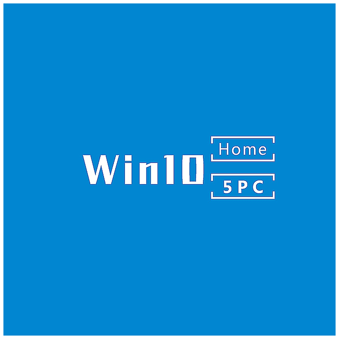 Microsoft Win 10 Home Retail KEY GLOBAL - Clés Officielles Boîte