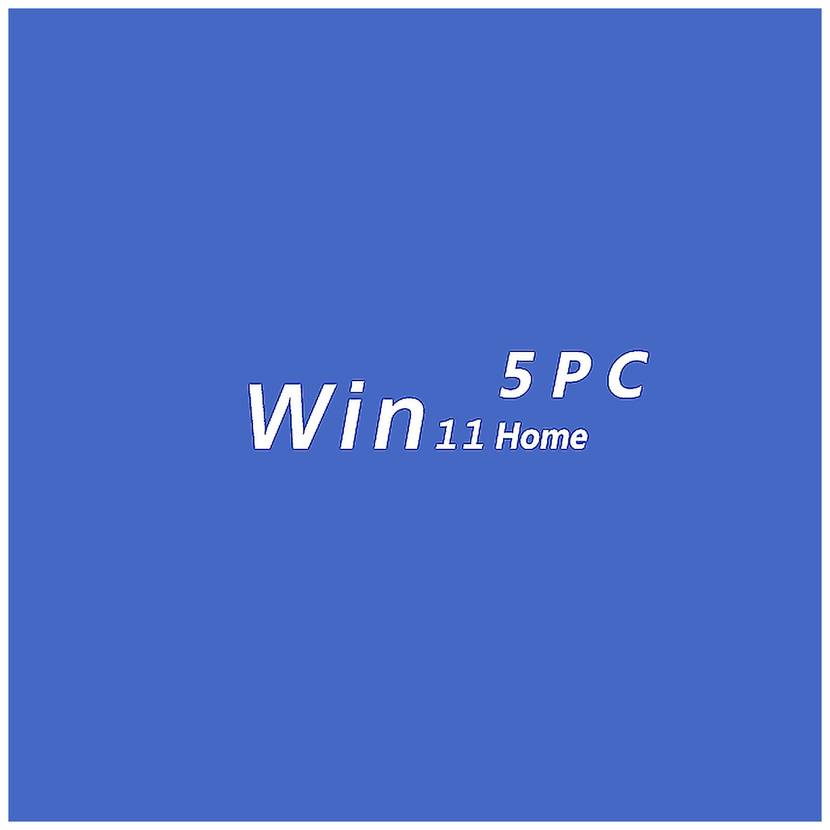 Microsoft Win 11 Home OEM KEY GLOBAL(5PC) - Clés Officielles Boîte