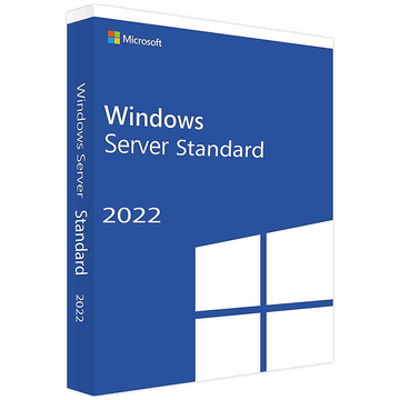 Microsoft Windows Svr Std 2022 64Bit French 1pk DSP OEI DVD 16 Core
