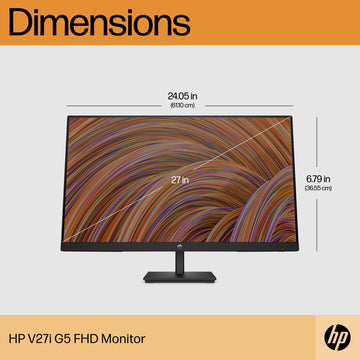 Moniteur HP V27i G5 Monitor 27" FHD LED - Front (Face)