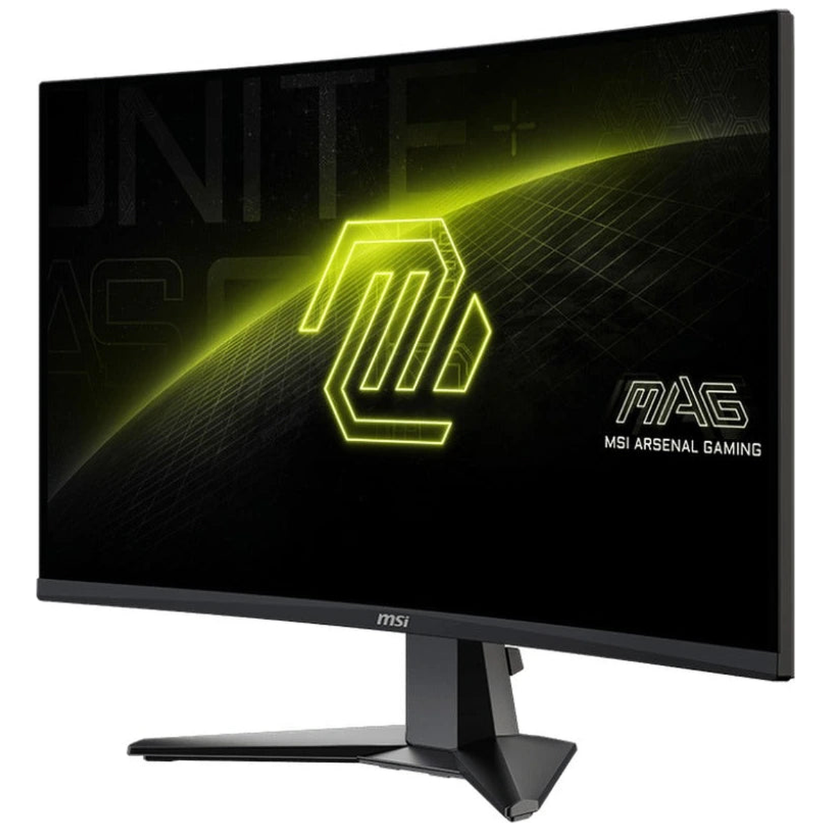 Moniteur MSI MAG 276CXF Incurvé 27" FHD VA 280Hz - vue latérale