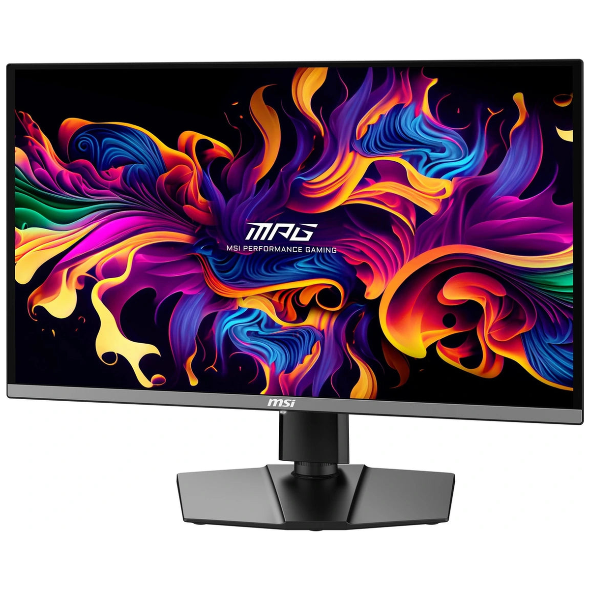 Moniteur MSI MPG 272URX QD UHD OLED 240Hz - vue de profil