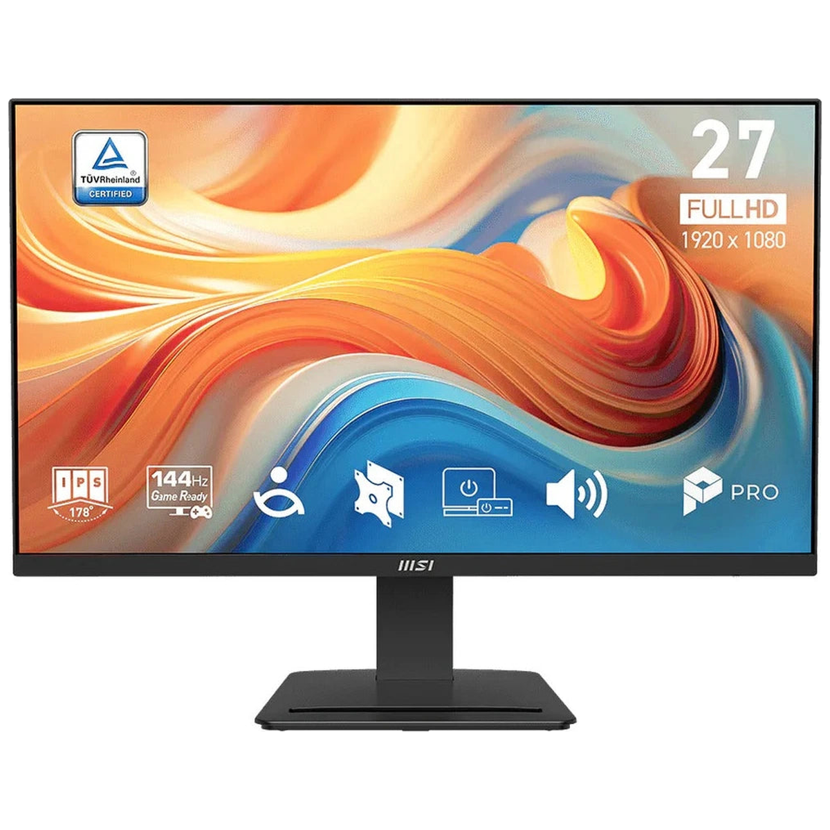 Moniteur MSI Pro MP273 E14A LCD FHD IPS 144Hz - vue de face