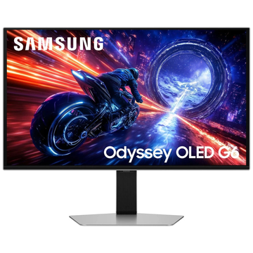 Moniteur Samsung G60SF 27" 5K OLED 500Hz - vue de face