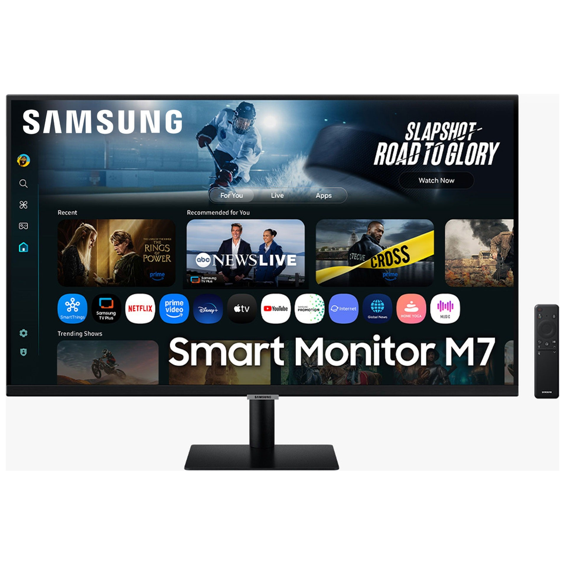 MAYDAN Moniteur Samsung Smart Flat 16:9 / / Borderless 32" UHD VA 60Hz - Photo 1