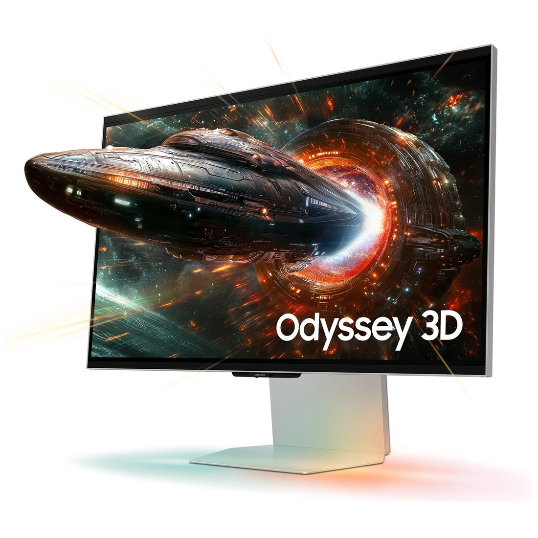 Moniteur Samsung Smart Odyssey 3D G90XF Monito 27" UHD IPS 165Hz - Front (Face)