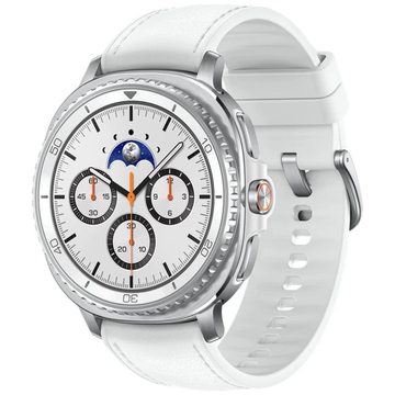 Montre Connectée Samsung Galaxy Watch8 Classic 46 mm Blanc Bluetooth - image officielle produit Maydan Maroc