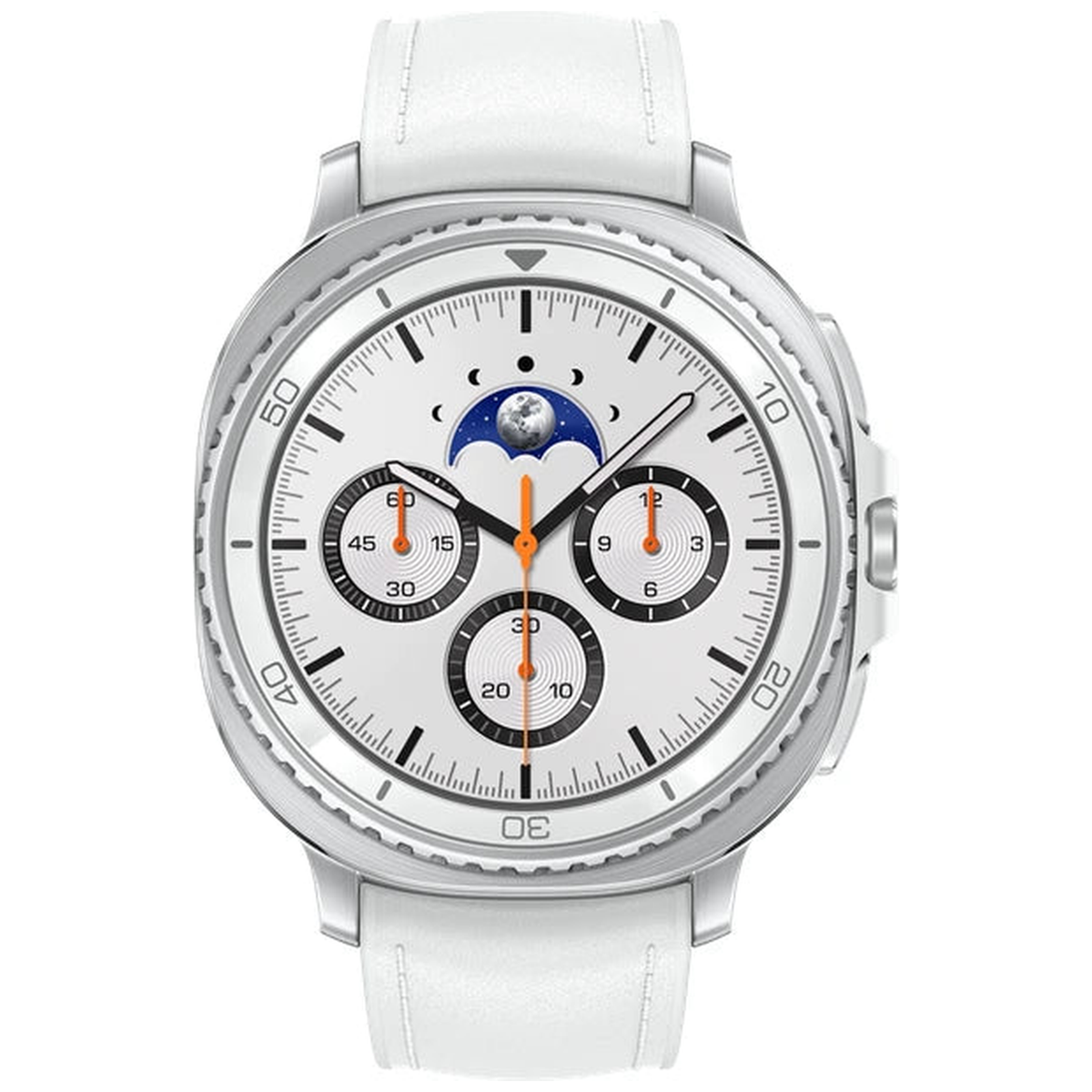 Montre Connectée Samsung Galaxy Watch8 Classic 46 mm Blanc Bluetooth - image officielle produit Maydan Maroc