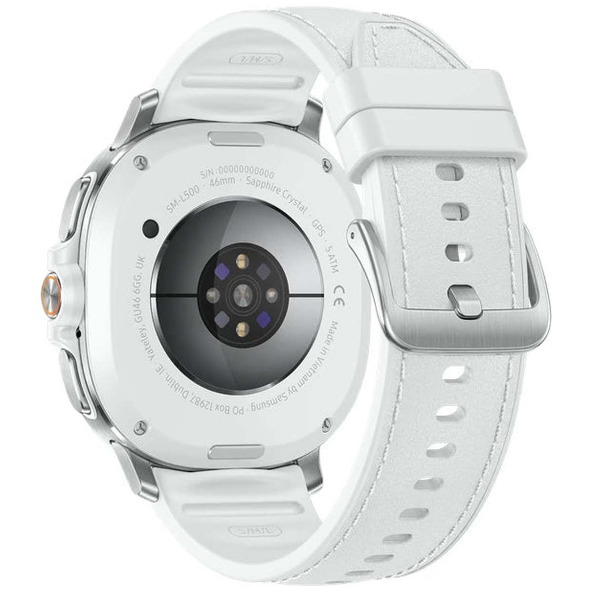 Montre Connectée Samsung Galaxy Watch8 Classic 46 mm Blanc Bluetooth - image officielle produit Maydan Maroc