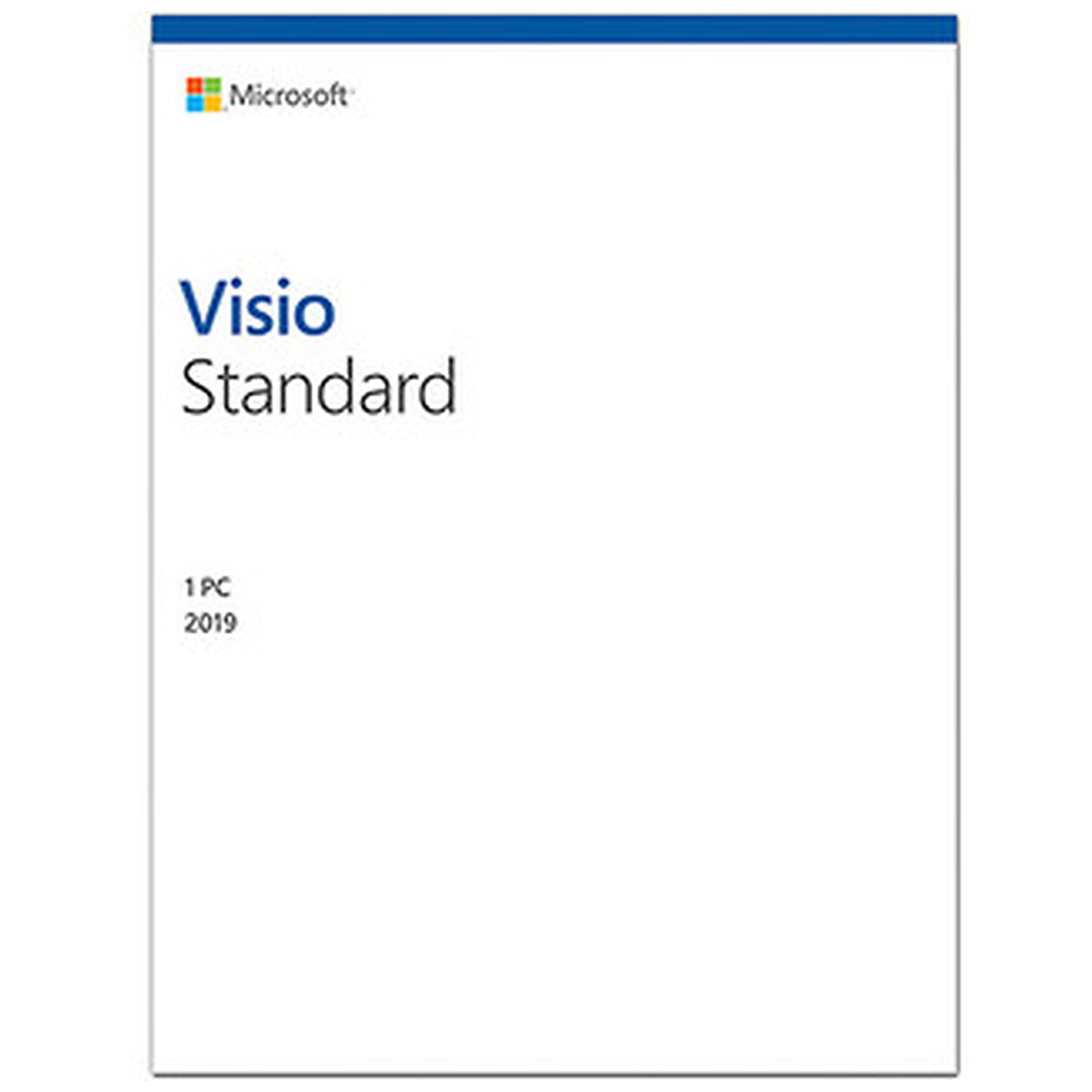 MS Visio Std 2019 32/64 French Africa/Caribbean Only EM DVD