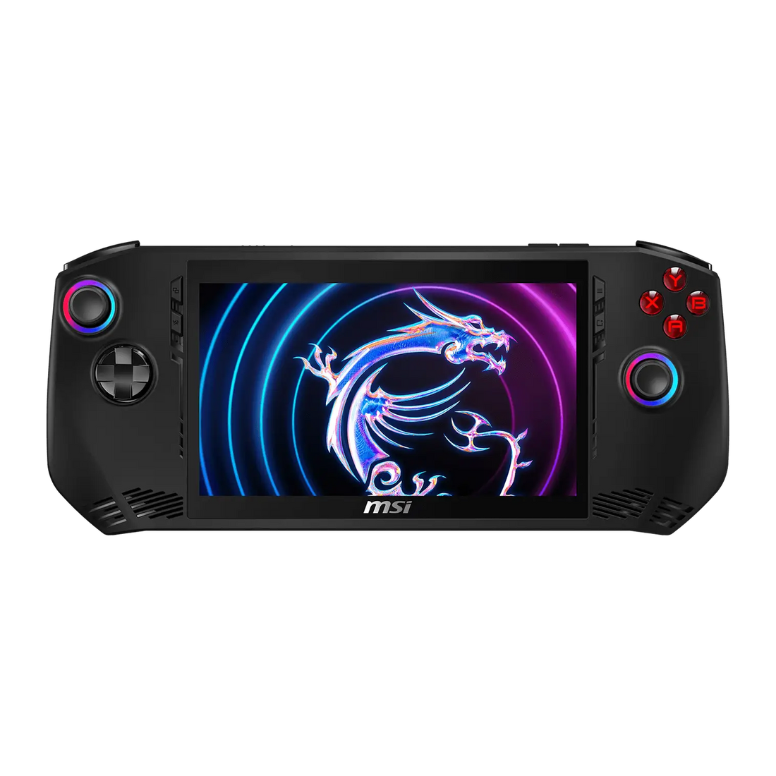 MSI Claw A1M-042FR console portable gaming - vue de face
