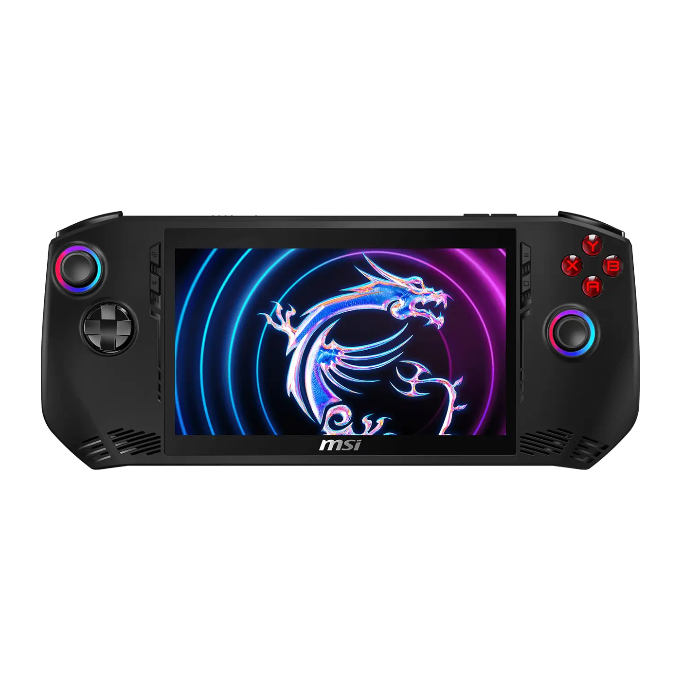 MSI Claw A1M-042FR console portable gaming - vue de face