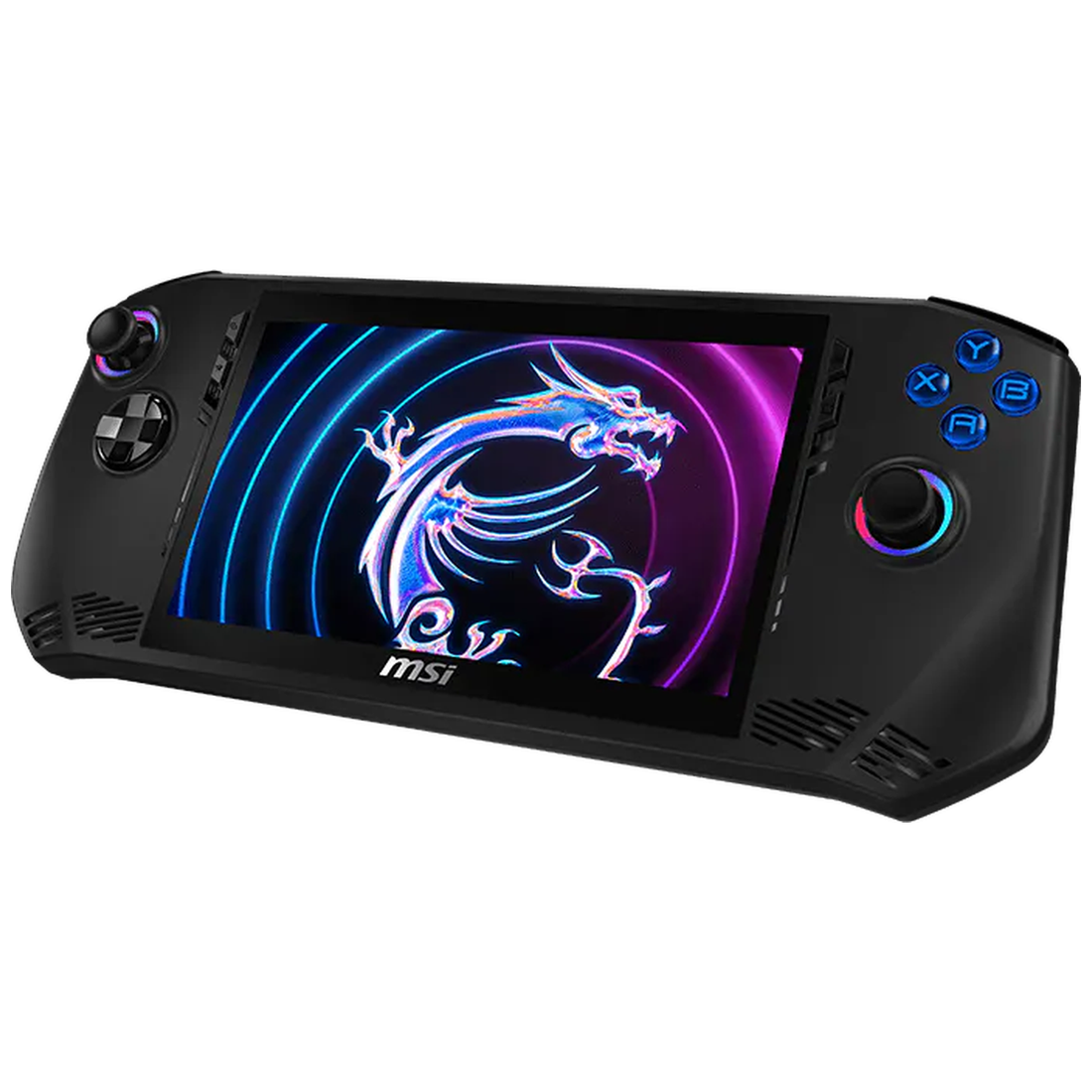 MSI Claw A1M-042FR console portable gaming - vue de face
