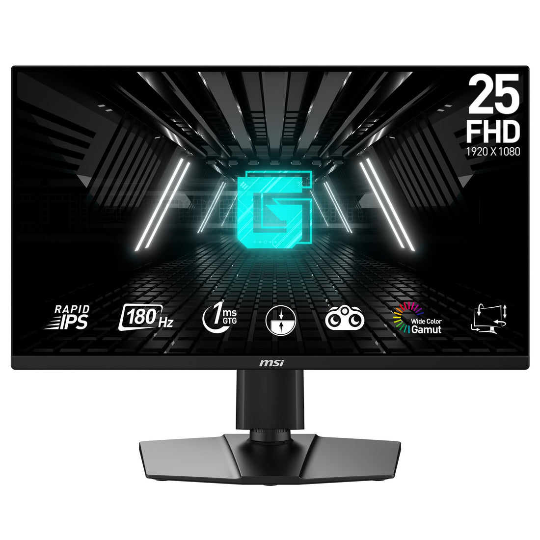 Moniteur MSI G255PF E2 Rapid 24.5" FHD IPS 180Hz - Photo 1