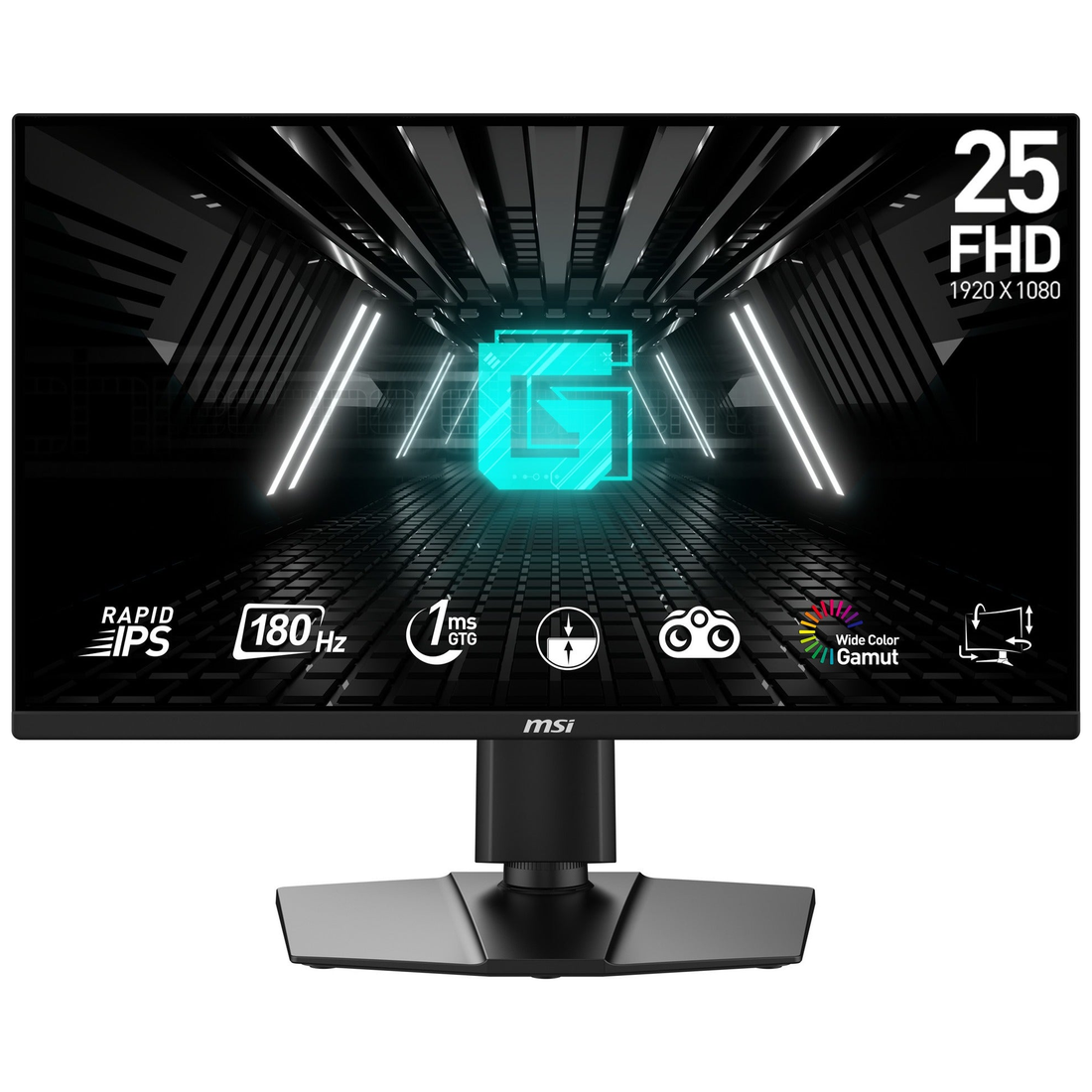 Moniteur MSI G255PF E2 Rapid 24.5" FHD IPS 180Hz - Photo 1