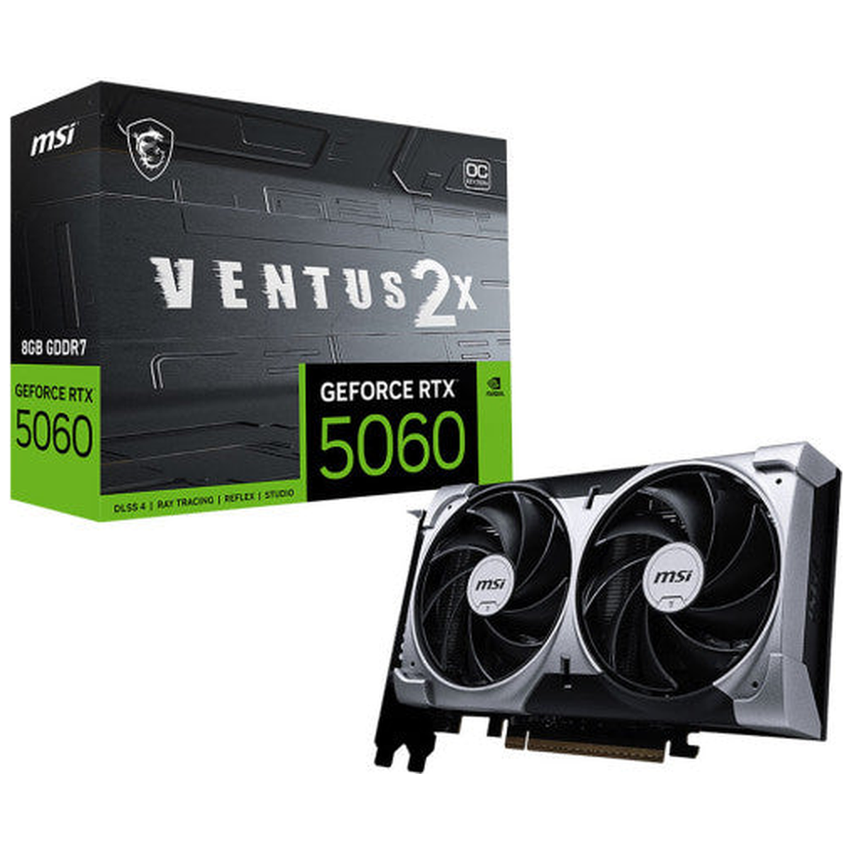 MSI GeForce RTX 5060 8Go GDDR7 VENTUS 2X OC