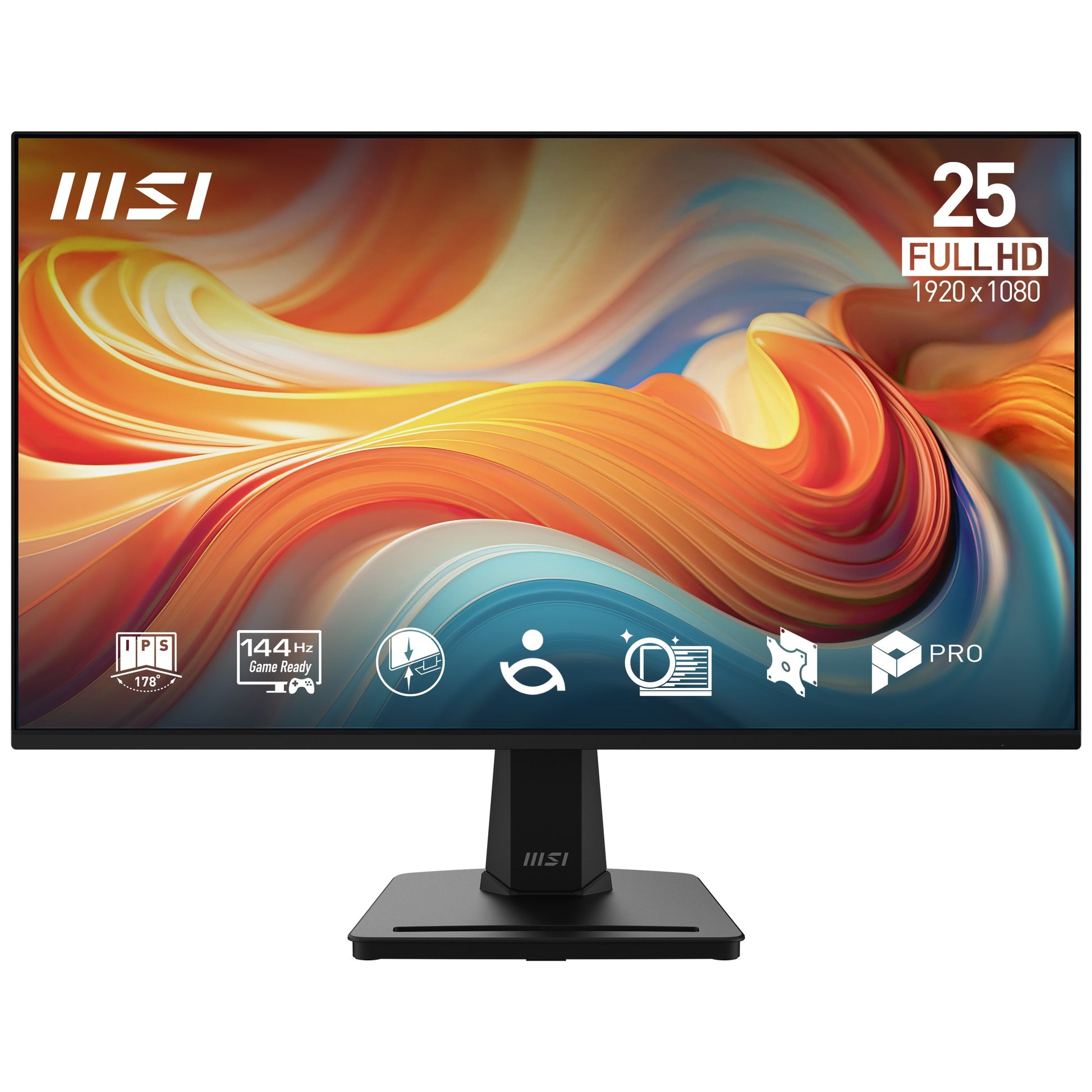 Moniteur MSI PRO MP251 E14L 24.5" FHD IPS 144Hz - Photo 1